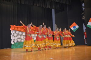 Gujarati Folk Dance with Colorful Attire