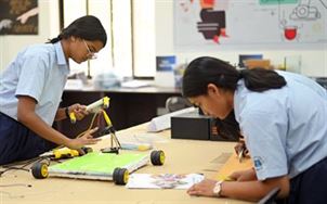 Best school for girls in Central India